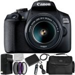 Canon EOS 2000D DSLR Camera with 18-55mm Lens