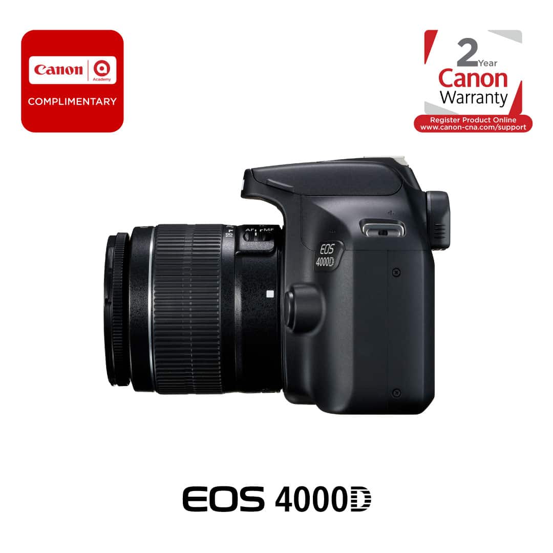 Canon EOS 4000D DSLR Camera and EF-S 18-55 mm Canon EOS 4000D DSLR Camera and EF-S 18-55 mm