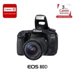 Canon EOS 80D DSLR Camera with 18-135mm Lens